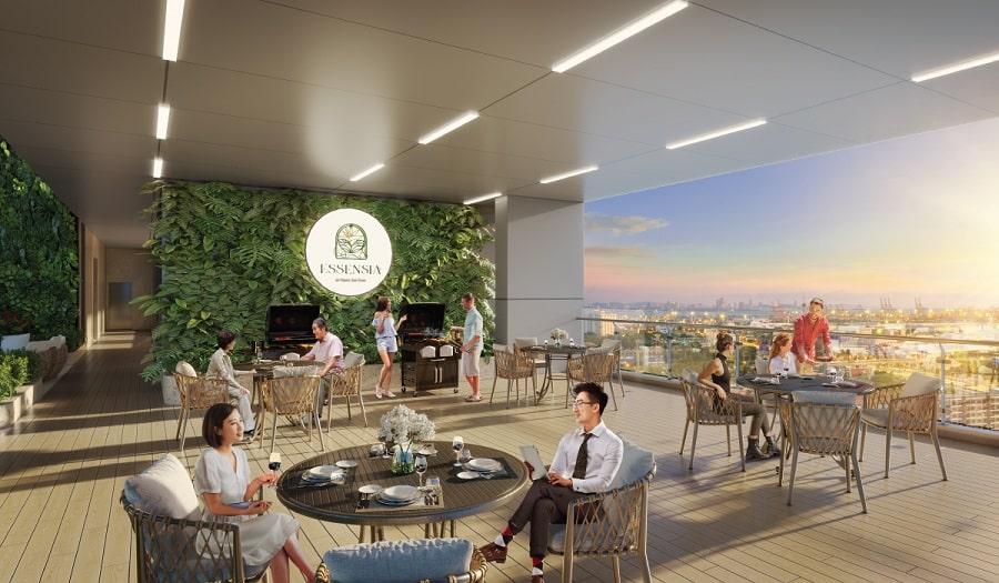 Tiện ích dự án essensia sky