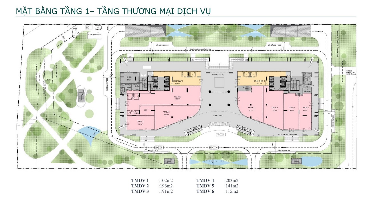 Mặt bằng tầng dự án chung cư Essensia Nam Sài Gòn